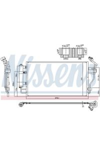 Condensatore, Climatizzatore NISSENS