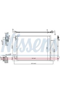 Condensatore, Climatizzatore NISSENS