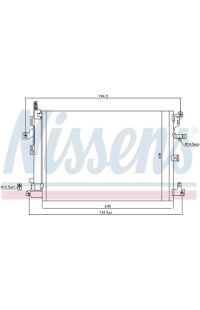 Condensatore, Climatizzatore NISSENS