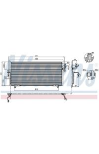Condensatore, Climatizzatore NISSENS
