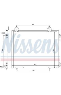 Condensatore, Climatizzatore NISSENS