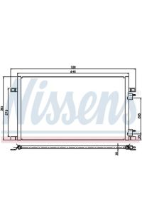 Condensatore, Climatizzatore NISSENS