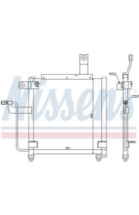 Condensatore, Climatizzatore NISSENS