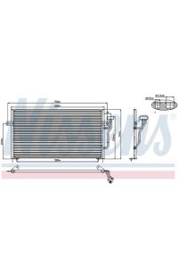Condensatore, Climatizzatore NISSENS