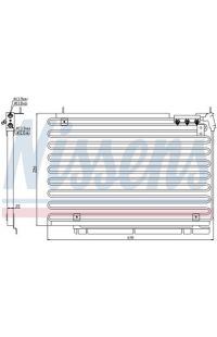 Condensatore, Climatizzatore NISSENS