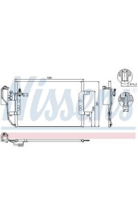 Condensatore, Climatizzatore NISSENS