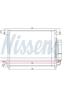 Condensatore, Climatizzatore NISSENS