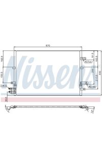 Condensatore, Climatizzatore NISSENS
