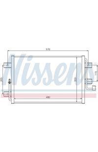 Condensatore, Climatizzatore NISSENS