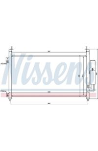 Condensatore, Climatizzatore NISSENS
