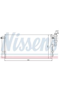 Condensatore, Climatizzatore NISSENS