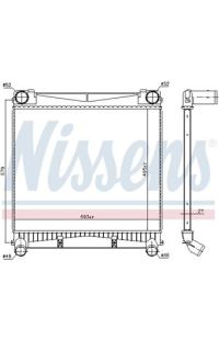 Intercooler NISSENS