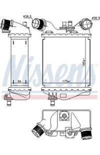 Intercooler NISSENS
