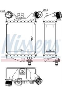 Intercooler NISSENS