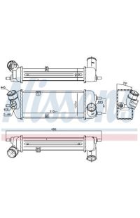 Intercooler NISSENS