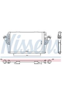 Intercooler NISSENS