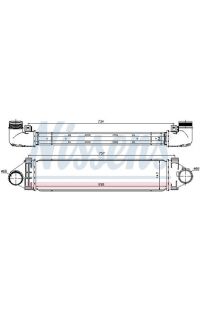 Intercooler NISSENS