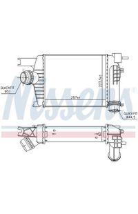 Intercooler NISSENS