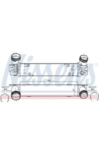 Intercooler NISSENS
