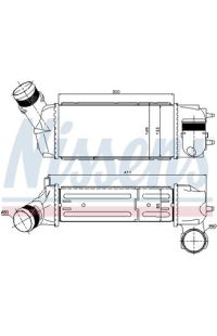 Intercooler NISSENS