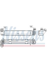 Intercooler NISSENS