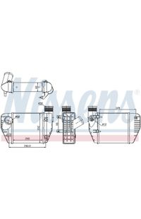 Intercooler NISSENS