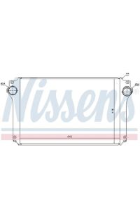Intercooler NISSENS