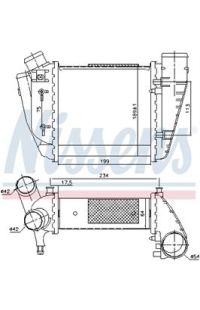 Intercooler NISSENS
