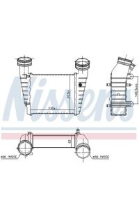 Intercooler NISSENS