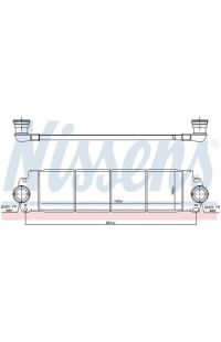 Intercooler NISSENS