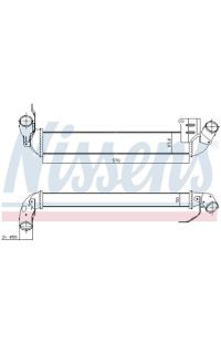 Intercooler NISSENS