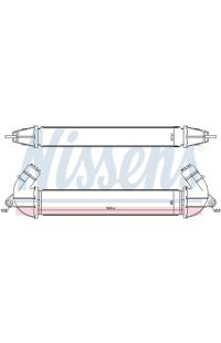 Intercooler NISSENS
