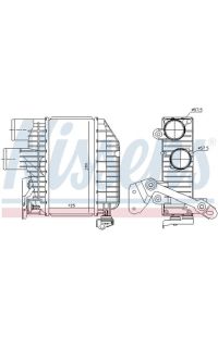 Intercooler NISSENS