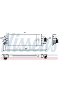 Intercooler NISSENS