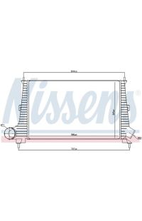 Intercooler NISSENS