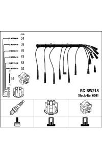 Set di cavi di accensione ngk