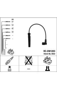 Set di cavi di accensione ngk