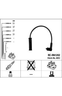 Set di cavi di accensione ngk