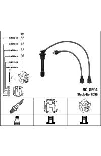 Set di cavi di accensione ngk