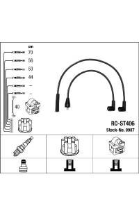 Set di cavi di accensione ngk