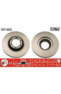 Disco  freno TRW Disco  freno TRW