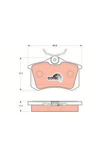 Kit pastiglie freno, Freno a disco TRW