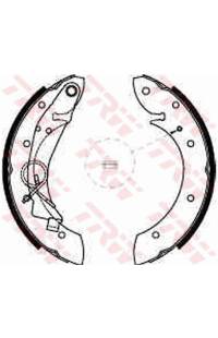 Kit ganasce freno TRW