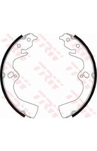 Kit ganasce freno TRW