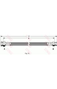 Flessibile del freno TRW