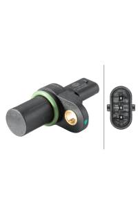 Sensore, posizione albero a camme hella