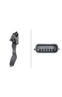 Sensore, posizione pedale a gas hella