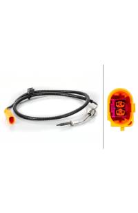 Sensore, temperatura gas di scarico hella