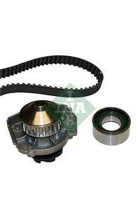 Pompa acqua + Kit cinghie dentate INA