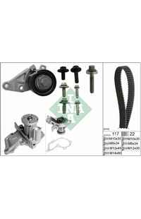Pompa acqua + Kit cinghie dentate INA